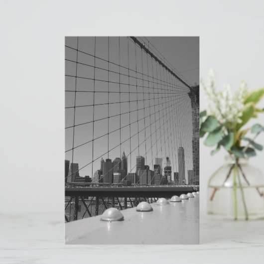 Brooklyn bridge briefpapier (Staand voorkant)