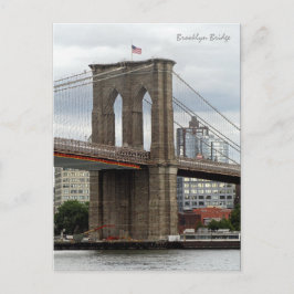 Brooklyn Bridge, Brooklyn, NY Briefkaart