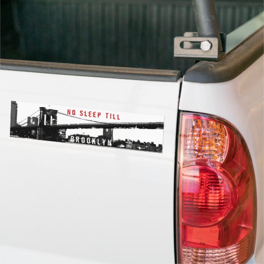 Brooklyn Bridge Bumpersticker (Op Truck)