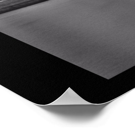 Brooklyn Bridge by Night Poster (Hoek)