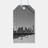 Brooklyn bridge cadeaulabel (Achterkant)