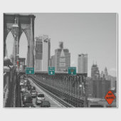 Brooklyn bridge cadeaupapier (Vlak)