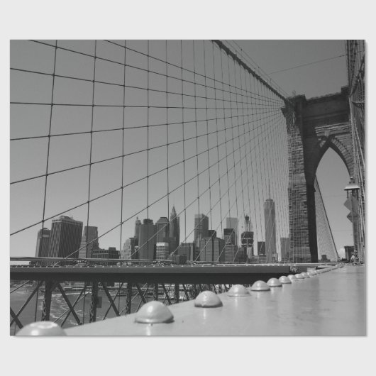 Brooklyn bridge cadeaupapier (Vlak)