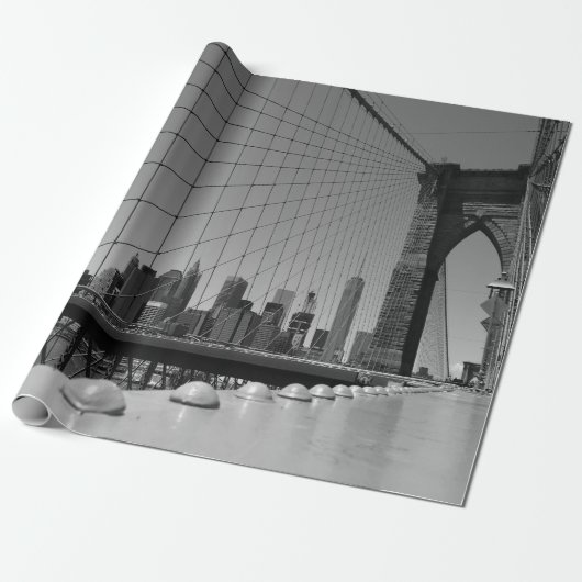 Brooklyn bridge cadeaupapier (Uitgerold)