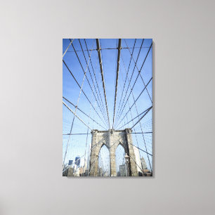 Brooklyn Bridge Canvas Afdruk
