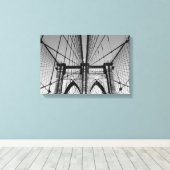 Brooklyn Bridge Canvas Afdruk (Insitu (Houten vloer))