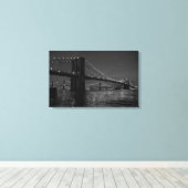 Brooklyn Bridge Canvas Afdruk (Insitu (Houten vloer))