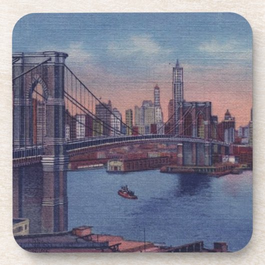  Brooklyn Bridge Drankjes Onderzetter (Voorkant)