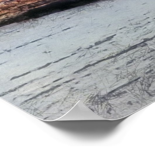 BROOKLYN BRIDGE EAST TOWER - NIEUW-YORK POSTER (Hoek)