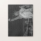 Brooklyn Bridge en het Vrijheidsbeeld Legpuzzel (Verticaal)