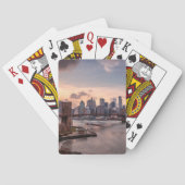 Brooklyn Bridge en Lower Manhattan Pokerkaarten (Achterkant)