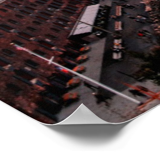 Brooklyn Bridge en Lower Manhattan Poster (Hoek)