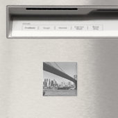 Brooklyn bridge en Manhattan skyline New York Magneet (Insitu (Vaatwasser))