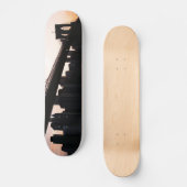 Brooklyn Bridge en Manhattan Skyline, NYC Persoonlijk Skateboard (Voorkant)