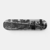 Brooklyn Bridge en Manhattan Skyline, NYC Skateboard (Horizontaal)