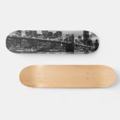 Brooklyn Bridge en Manhattan Skyline, NYC Skateboard (Horizontaal)