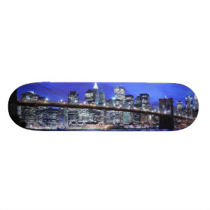 Brooklyn Bridge en Manhattan Skyline Persoonlijk Skateboard