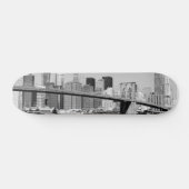 Brooklyn Bridge en Manhattan Skyline Skateboard (Horizontaal)