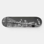 Brooklyn Bridge en Manhattan Skyline Skateboard (Horizontaal)
