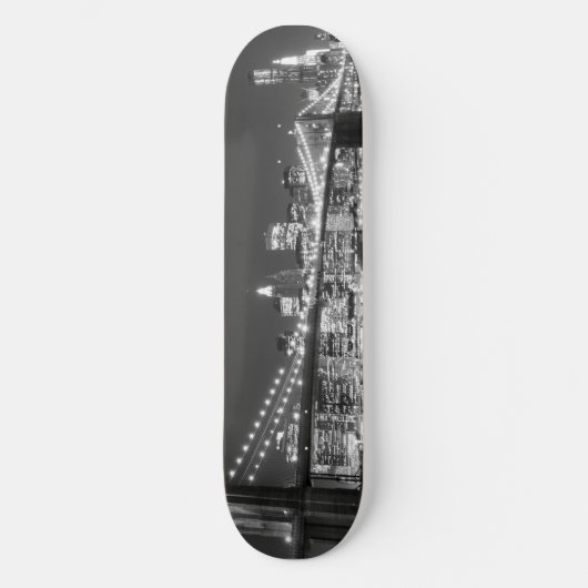 Brooklyn Bridge en Manhattan Skyline Skateboard (Voorkant)