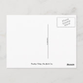 Brooklyn Bridge en The Statue of Liberty at Night Briefkaart (Achterkant)