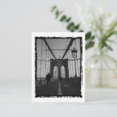 Brooklyn Bridge Foto Briefkaart (Staand voorkant)