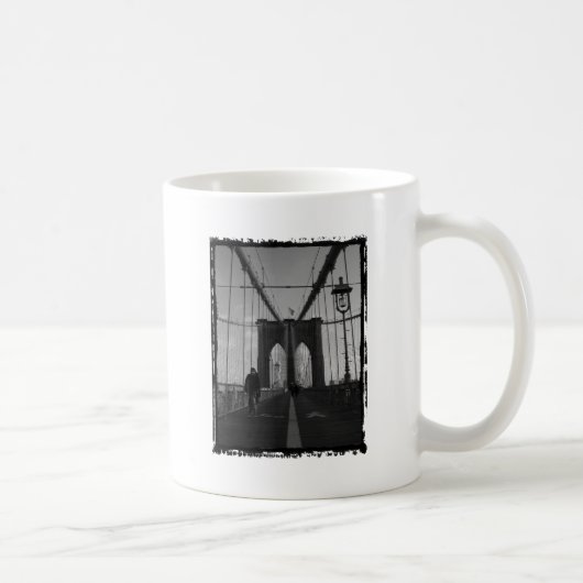 Brooklyn Bridge Foto Koffiemok (Rechts)