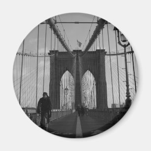 Brooklyn Bridge Foto Magneet