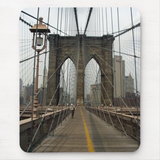 Brooklyn Bridge Fotografie Muismat (Voorkant)