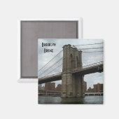 Brooklyn Bridge fotomagneet New York Magneet (Voorkant / Achterkant)