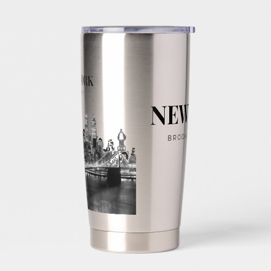 Brooklyn Bridge  Geïsoleerde Drinkbeker (Links)