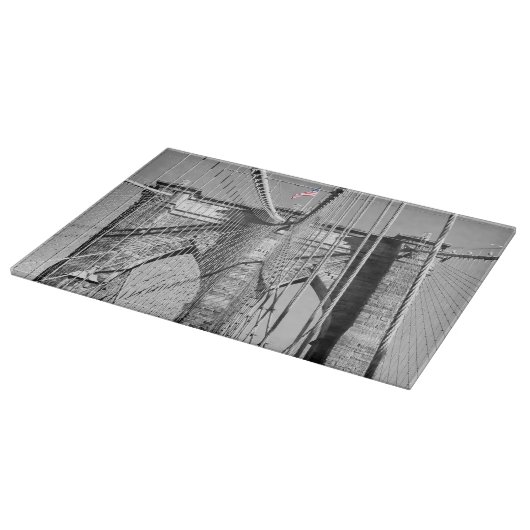 Brooklyn Bridge Glass Cutting Board Snijplank (Hoek)