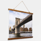Brooklyn Bridge Hangende wandtapijt Hangend Wandkleed (Gebogen)