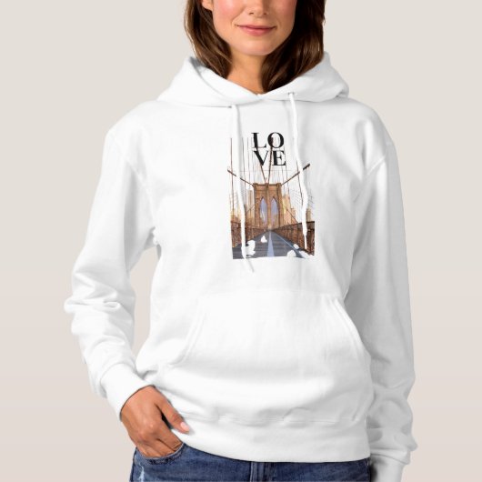 Brooklyn Bridge Hoodie (Voorkant)