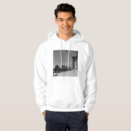 Brooklyn bridge hoodie (Voorkant volledig)