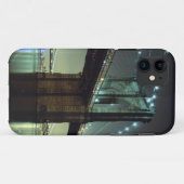 Brooklyn Bridge in de nacht van Manhattan Bridge Case-Mate iPhone Case (Achterkant (horizontaal))