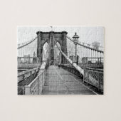 Brooklyn Bridge in de zomer van Jigzaag Puzzle Legpuzzel (Horizontaal)