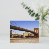 Brooklyn Bridge in New York City Briefkaart (Staand voorkant)