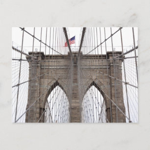 Brooklyn Bridge in New York City Briefkaart