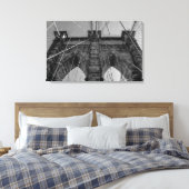 Brooklyn Bridge in New York City Canvas Afdruk (Insitu (Slaapkamer))