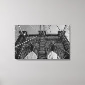 Brooklyn Bridge in New York City Canvas Afdruk (Voorkant)