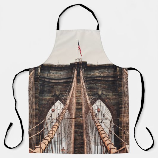 Brooklyn Bridge in New Yorkabstract, amerika, amer Schort (Voorkant)