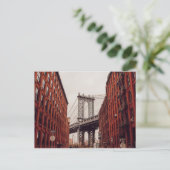 Brooklyn Bridge in Spring (New York, NY) Briefkaart (Staand voorkant)