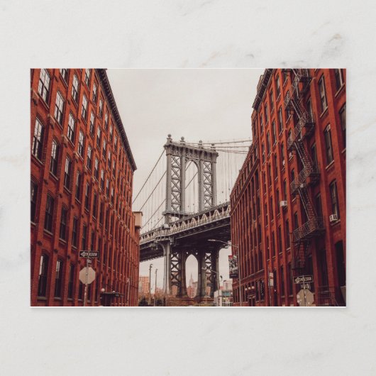 Brooklyn Bridge in Spring (New York, NY) Briefkaart (Voorkant)