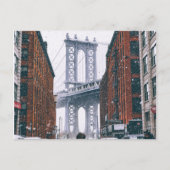 Brooklyn Bridge in Winter (New York, NY) Briefkaart (Voorkant)