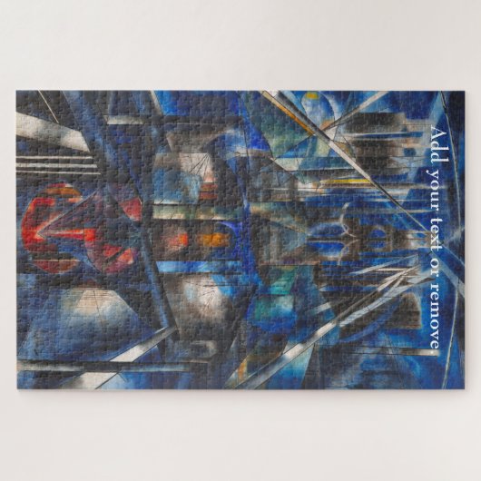 "Brooklyn Bridge" Joseph Stella, 1920. Legpuzzel (Horizontaal)