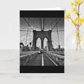 Brooklyn Bridge Kaart (Gele Bloem)
