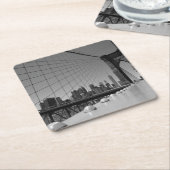 Brooklyn bridge kartonnen onderzetters (Schuin)