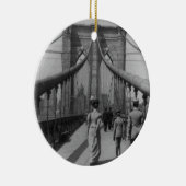 Brooklyn Bridge Keramisch Ornament (Rechts)