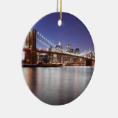Brooklyn Bridge Keramisch Ornament (Rechts)